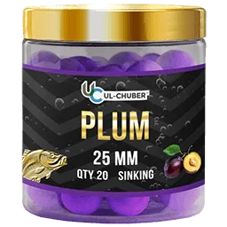 Plum Sinking Boilies Golden