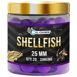 Shellfish Sinking Boilies Golden